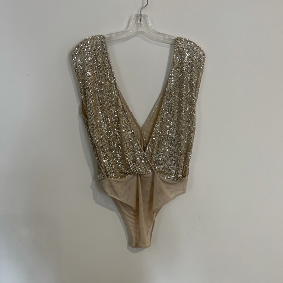 Zara Sequin Bodysuit - Picture 4 of 7